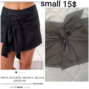 Black shorts